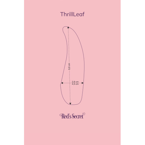 Вібратор-язичок FairyGasm ThrillLeaf blue