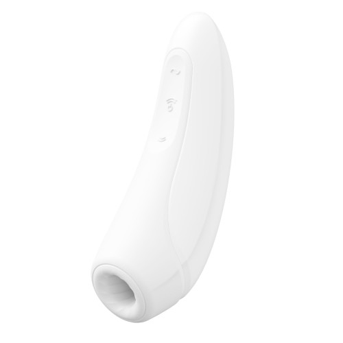 Вакуумний кліторальний стимулятор Satisfyer Curvy 1+ Білий