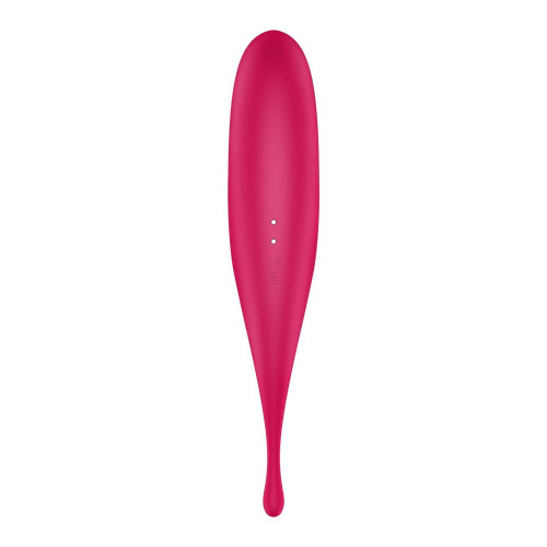 Вибратор для клитора с вакуумной стимуляцией Satisfyer Twirling Pro Red
