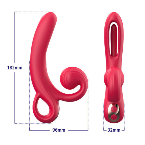 Вибратор Erospace Sweet Play Tongue Flipping Vibrator A4