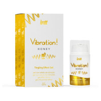 Жидкий вибратор Intt Vibration Honey (15 мл), густой гель, вкусный, действует до 30 минут Жидкий вибратор Intt Vibration Honey (15 мл), густой гель, вкусный, действует до 30 минут