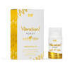 Жидкий вибратор Intt Vibration Honey (15 мл), густой гель, вкусный, действует до 30 минут