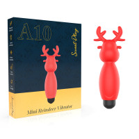 Мини-вибратор Erospace Sweet Play Mini Reindeer Vibrator A10