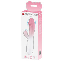 Вібратор Pretty Love Snappy White/Pink