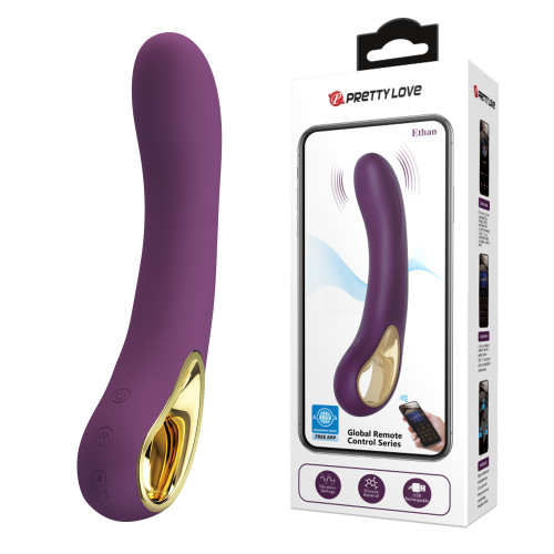 Вібратор Pretty Love Ethan RC Control Vibrator Purple