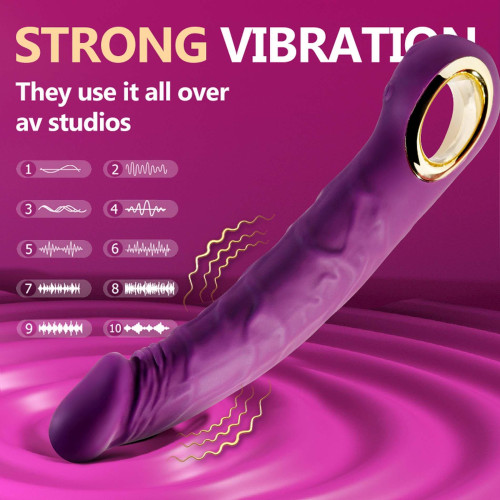 Вибратор B - Series Cute Realistic Vibrator Purple