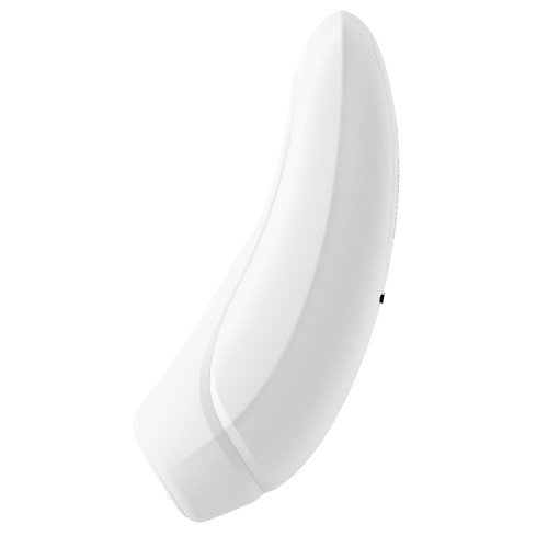 Вакуумний кліторальний стимулятор Satisfyer Curvy 1+ Білий