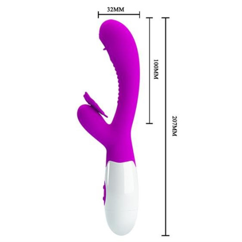 Вибратор Pretty Love Moth Clitoris Vibrator Purple