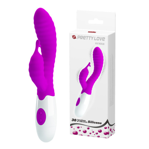 Вібратор Pretty Love Hyman Vibrator Purple