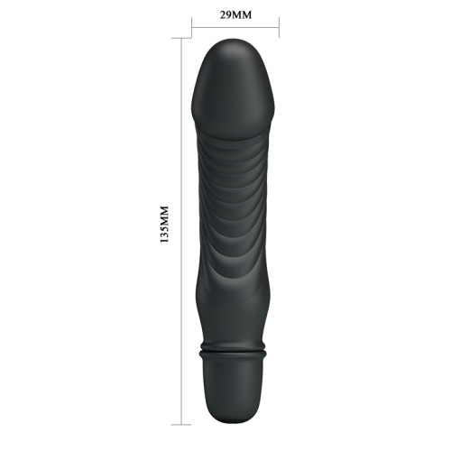 Вибратор Pretty Love Stev Vibrator Black
