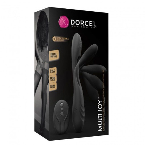 Вибратор для пар Marc Dorcel MULTI JOY с пультом ДУ
