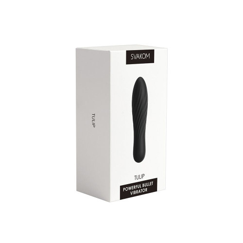 Мощный минивибратор Svakom Tulip Black