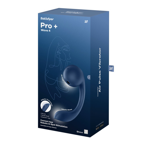 Вібратор Satisfyer Pro+ Wave 4 Connect App