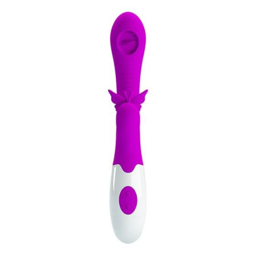 Вибратор Pretty Love Moth Clitoris Vibrator Purple