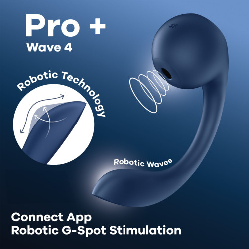 Вібратор Satisfyer Pro+ Wave 4 Connect App