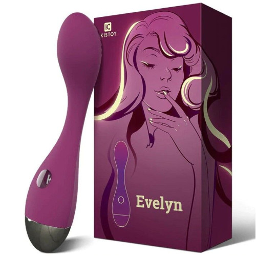 Мощный вибратор точки G KISTOY Evelyn