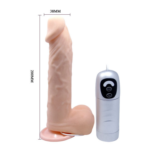 Вібратор LyBaile Cesar Treasure Thrusting Vibrator Flesh
