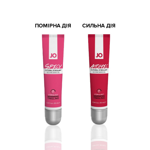Возбуждающий гель для клитора System JO ATOMIC WARMING 10 мл