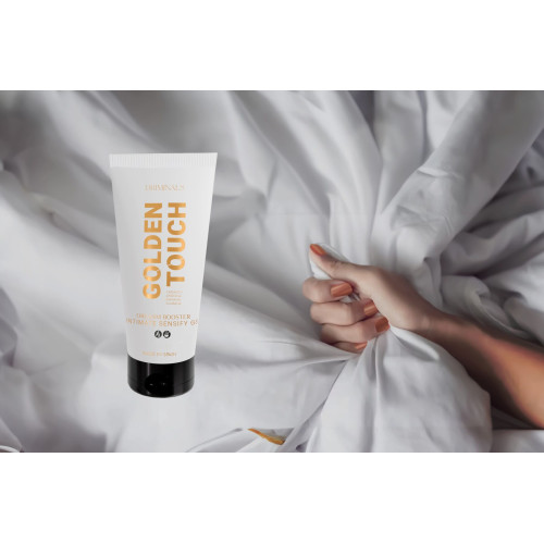 Возбуждающий гель для клитора Driminals Golden Touch Orgasm Booster, 30 мл, разогрев и покалывание