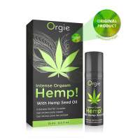 Усилитель оргазма Orgie Intense Orgasm Hemp! Orgie с маслом каннабиса Усилитель оргазма Orgie Intense Orgasm Hemp! Orgie с маслом каннабиса