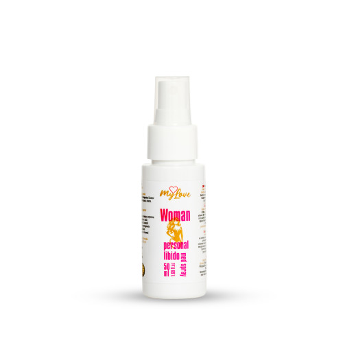 Інтимний спрей-лубрикант для жінок MyLove Woman Personal Libido Med Spray, 50 мл