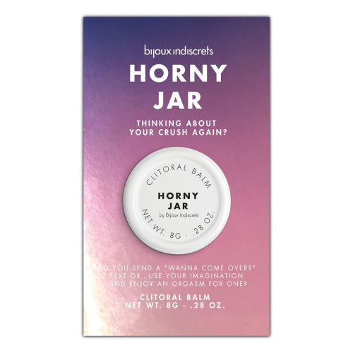 Бальзам для клитора Bijoux Indiscrets Horny Jar (Треми от удовольствия), разогревательный