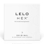 LELO HEX Condoms Original 3 Pack, тонкі та суперміцні
