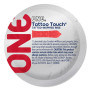 ONE Tattoo Touch Red, 1 шт, червоний, з рельєфом у вигляді татуювання