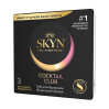 Презервативы SKYN Cocktail Club 3 шт, вкусы Pina Colada, Cherry Sunrise и Passion Daiquiri