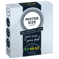 Набор Mister Size - pure feel - 47-49-53 (3 condoms), 3 размера, толщина 0,05 мм