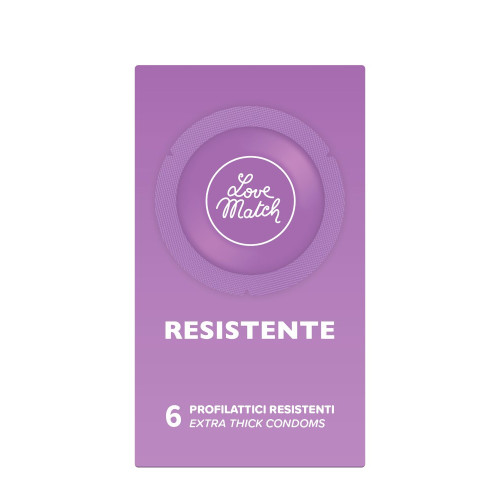 Love Match Resistente (Strong), 54 мм, 6 шт