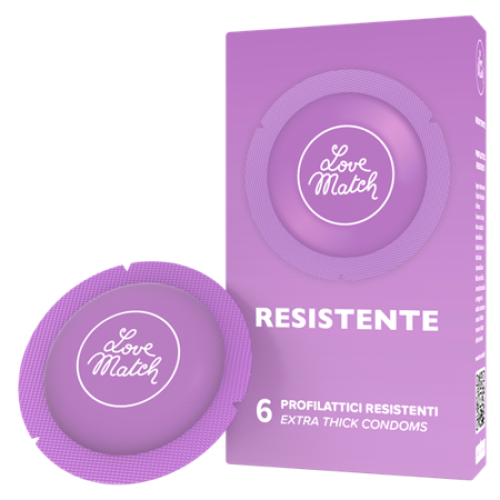 Love Match Resistente (Strong), 54 мм, 6 шт