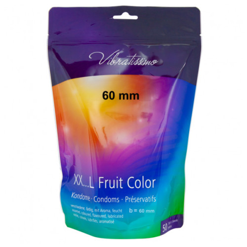 Vibratissimo XX... L Fruit Color, 60 мм, 50 шт