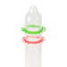 Recare Spike Condom Green (з рядами шипів)