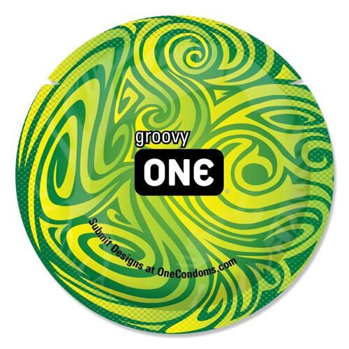 ONE Glowing Pleasures, 100 шт, світяться в темряві, зі змазкою, паковання-тубус