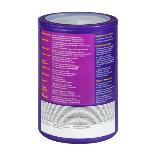 Набор ONE Mixed Pleasures, 100 шт, 10 видов, упаковка-тубус