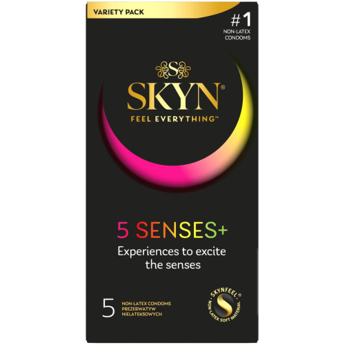 Набір презервативів SKYN 5 Senses 5 шт