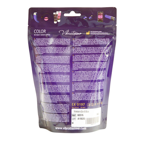 Vibratissimo Color, 50 шт