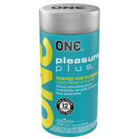 ONE Pleasure Plus, 12 шт, с ребристым участком на конце, подарочная упаковка-тубус ONE Pleasure Plus, 12 шт, с ребристым участком на конце, подарочная упаковка-тубус