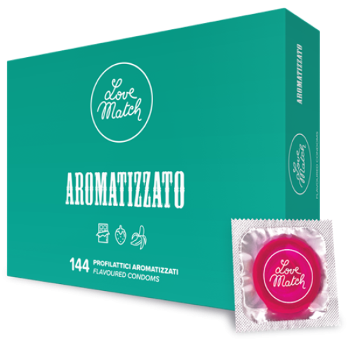 Love Match Aromatizzato (Flavoured), 54 мм, 144 шт