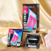 Holographic Recare Ice Cream Big Dotted Condoms 3 шт, з пухирцями, аромат: морозиво
