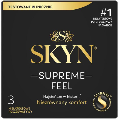 Презервативы SKYN Supreme Feel 3 шт