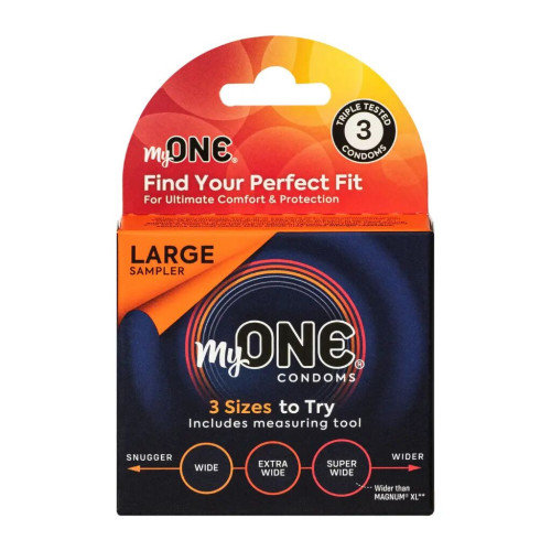 MyONE Large Sampler 3 шт, картонная коробка
