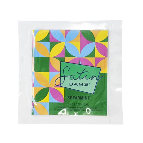 Латексная салфетка Satin Dams Spearmint 1 шт
